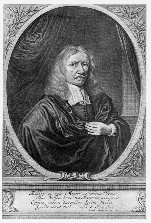 Portrait of Johann Hevelius (Hevel).