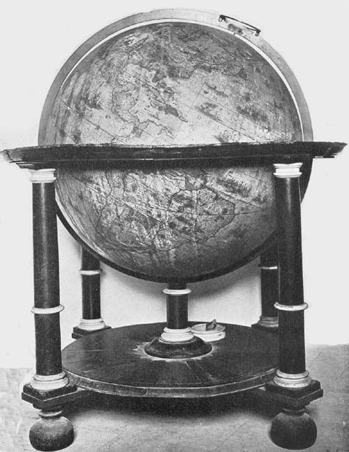Terrestrial Globe of Willem Jansz. Blaeu, 1622.